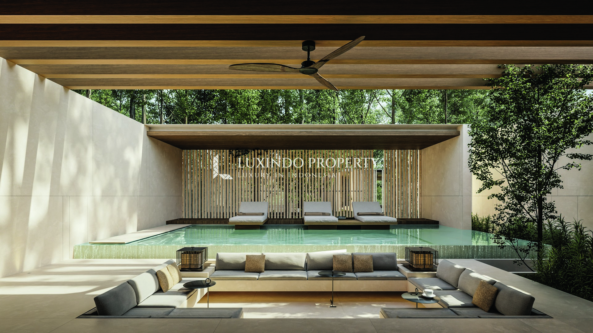 ECHO BEACH - MODERN 3 BEDROOM LUXURY VILLA WITH PRIVATE POOL IN CANGGU (LHV1035)